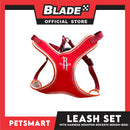 Pet Harness with Leash Houston Rockets Basketball Design