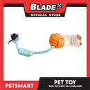 Pet Toy Knot Ball Design (Orange)