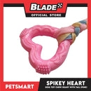 Pet Toy Dog Chew Heart Design with Tail (Pink)