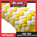 Pet Toy Squeeky Funky Rope (Yellow)