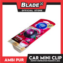 Ambi Pur Car Air Freshener Mini Clip (Downy Passion) 2.2ml
