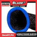 10pcs Gaming Finger Sleeves for Mobile Gaming (Black/Blue)