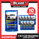 10pcs Goodyear 3in1 Car Shampoo Sachet 30ml