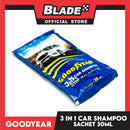 10pcs Goodyear 3in1 Car Shampoo Sachet 30ml