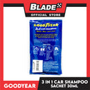 10pcs Goodyear 3in1 Car Shampoo Sachet 30ml