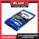 10pcs Goodyear 3in1 Car Shampoo Sachet 30ml