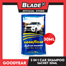 10pcs Goodyear 3in1 Car Shampoo Sachet 30ml