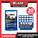20pcs Goodyear 3in1 Car Shampoo Sachet 30ml
