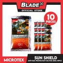 10pcs Microtex MTX Sun Shield Original Rich Look 30ml Non-Greasy Shine Car Interior Protectant