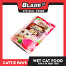 Cattie Paws Rich Tuna in Jelly Cat Wet Food 70g