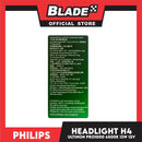 Philips Led Headlight Bulb Ultinon Pro1000 LED-HL H4 Bright Stylish Light, Up To 6500 K Cool White Light, Car Headlight