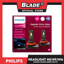 Philips Led-HL H8/H9/H16 Ultinon Acces LUM11366U2500X2 Car Headlights Bulb