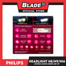 Philips Led-HL H8/H9/H16 Ultinon Acces LUM11366U2500X2 Car Headlights Bulb