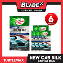 6pcs Turtle Wax New Car Silk Car Wax A-2808 50mL