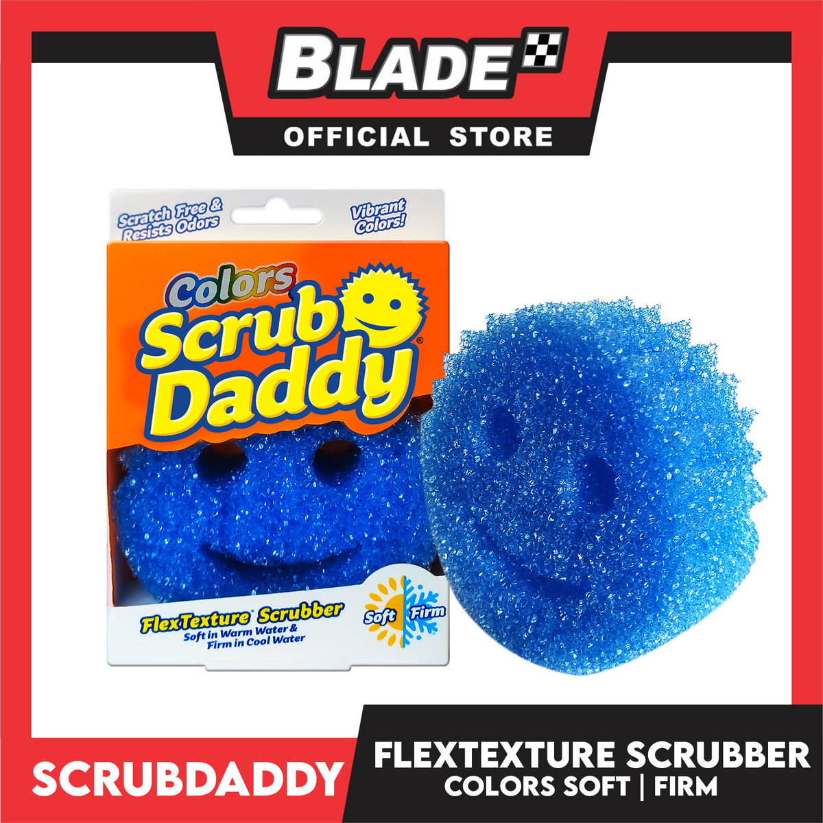 Scrub Daddy Colors FlexTexture Scrubber