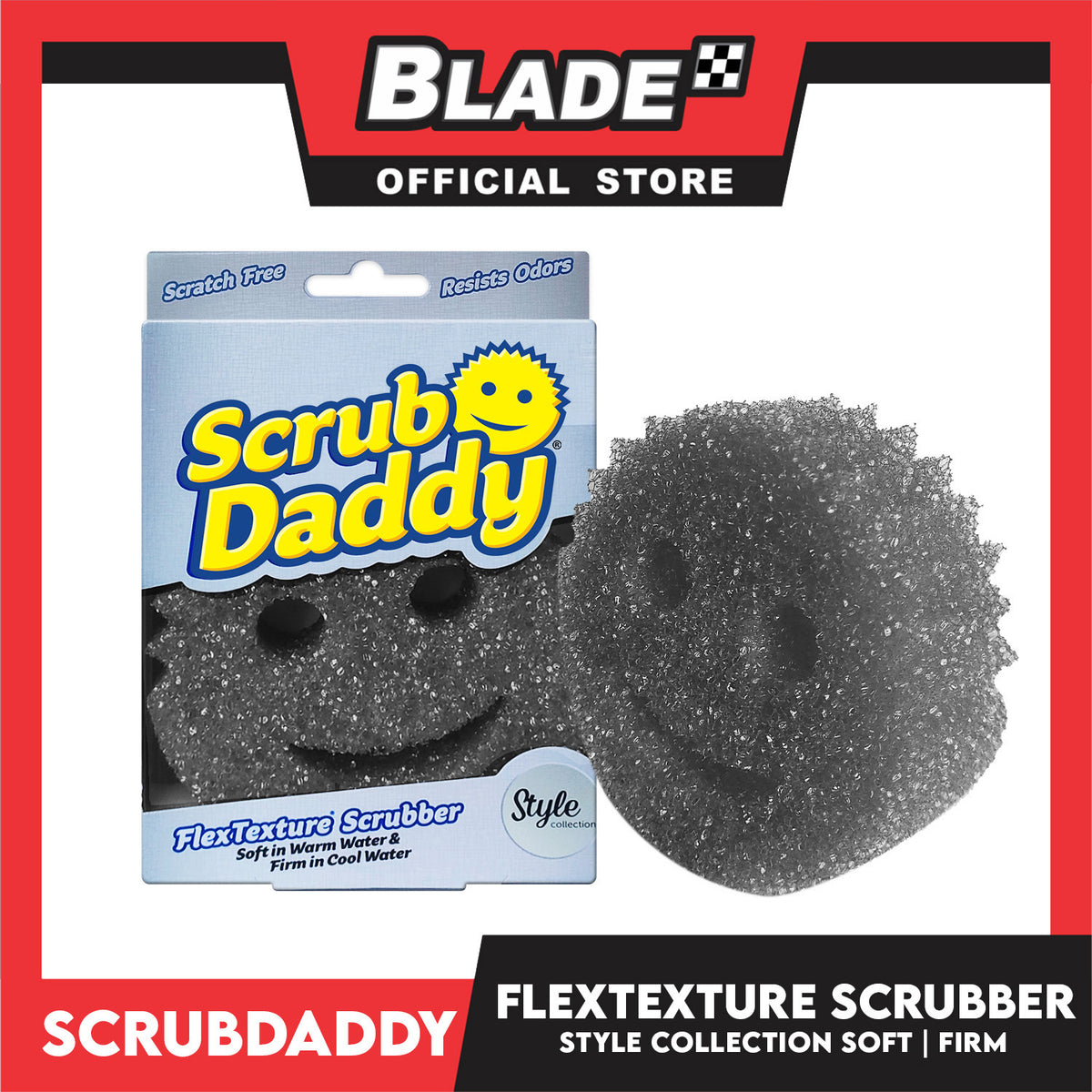Scrub Daddy Style Collection FlexTexture Scrubber