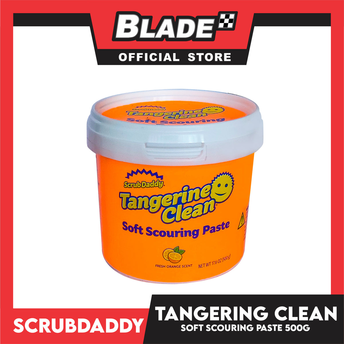 Scrub Daddy Tangerine Clean Soft Scouring Paste 500g