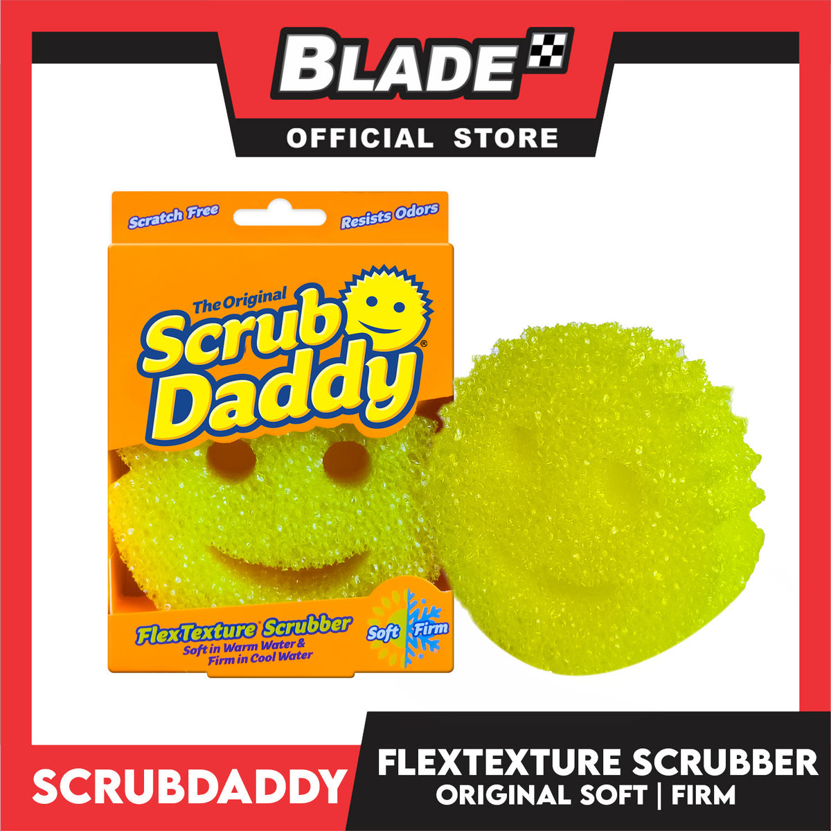 Scrub Daddy Original FlexTexture Scrubber