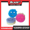 Scrub Mommy Dual-Sided Scrubber +  Sponge Flexture Scrubber 3pcs/pack