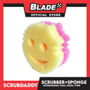 Scrub Mommy Dual-Sided Scrubber +  Sponge Flexture Scrubber (Pink)