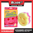 Scrub Mommy Dual-Sided Scrubber +  Sponge Flexture Scrubber (Pink)