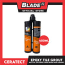 Ceratect Epoxy Grout Matte and Textured Finish (Beige Sand) Tile Grout with Nozzle