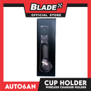 Autoban Wine Art 15W Fast Wireless Charger Holder and Rotating Cup Holder Pocket