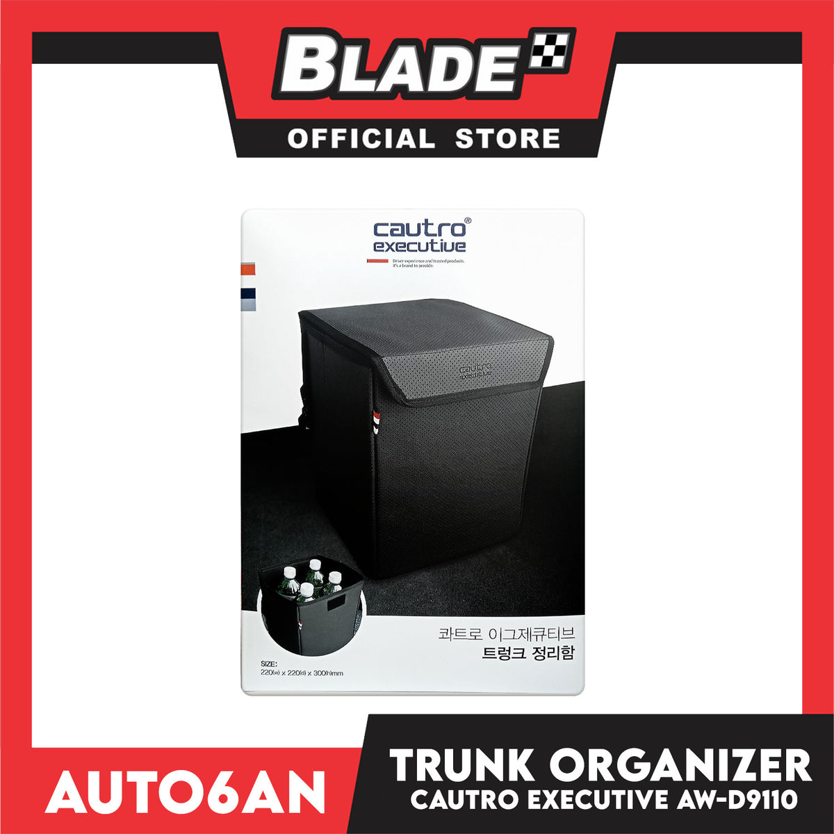 Cautro Exec Trunk Box 220x220x300mm