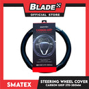 Smatex Steering Wheel Cover Carbon Grip 370-380MM