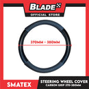 Smatex Steering Wheel Cover Carbon Grip 370-380MM