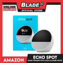 Amazon Echo Spot Smart Speaker with Alexa (Glacier White)