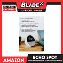 Amazon Echo Spot Smart Speaker with Alexa (Glacier White)