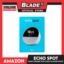 Amazon Echo Spot Smart Speaker with Alexa (Glacier White)