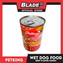 Petking Beef Flavor Adult Dog Wet Food 400g