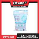 Petking Bentonite Cat Litter (Baby Powder Scented) 5L 4kgs