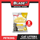 Petking Bentonite Cat Litter (Lemon Scented) 5L 4kgs