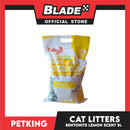 Petking Bentonite Cat Litter (Lemon Scented) 5L 4kgs