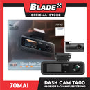 70mai Dash Camera T400  Set 1440P 3-Channel Recording