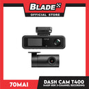 70mai Dash Camera T400  Set 1440P 3-Channel Recording
