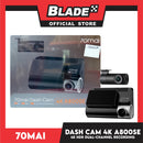 70mai Dash Camera 4K A800SE Set Dual Channel Recording