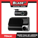 70mai Dash Camera 4K A800SE Set Dual Channel Recording
