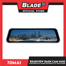 70mai Rearview S410 Dash Camera Set Touch Screen Dual-Channel Recording