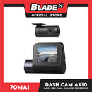 70mai Dash Camera A410 Set 1440p Dual-Channel Recording