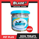 Pet Plus Zoomies Club Milk Bites Dog Treat 180g