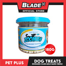 Pet Plus Zoomies Club Milk Bars Dog Treats 180g