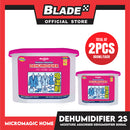 2pcs Micromagic Home Moisture Absorbent Dehumidifier (Unscented) 800ml