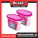 2pcs Micromagic Home Moisture Absorbent Dehumidifier (Unscented) 800ml