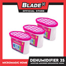 3pcs Micromagic Home Moisture Absorbent Dehumidifier (Unscented) 500ml