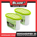 2pcs Micromagic Home Moisture Absorbent Dehumidifier (Refreshing Tea Tree) 800ml