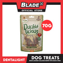 Dentalight Duck Licious Premium Jerky (Calcium Bone with Duck) Oven-roasted 70grams